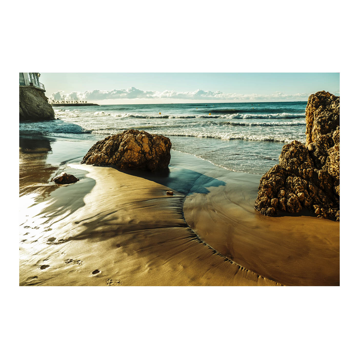 Playa de Sitges. Foto Thomas Vilhelm