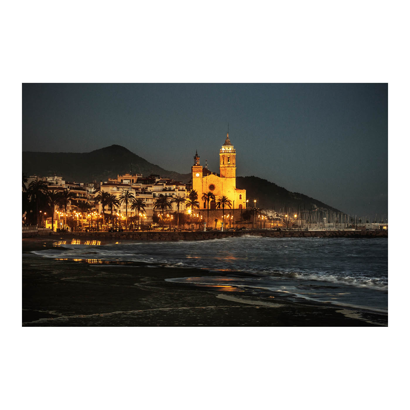 Sitges by night