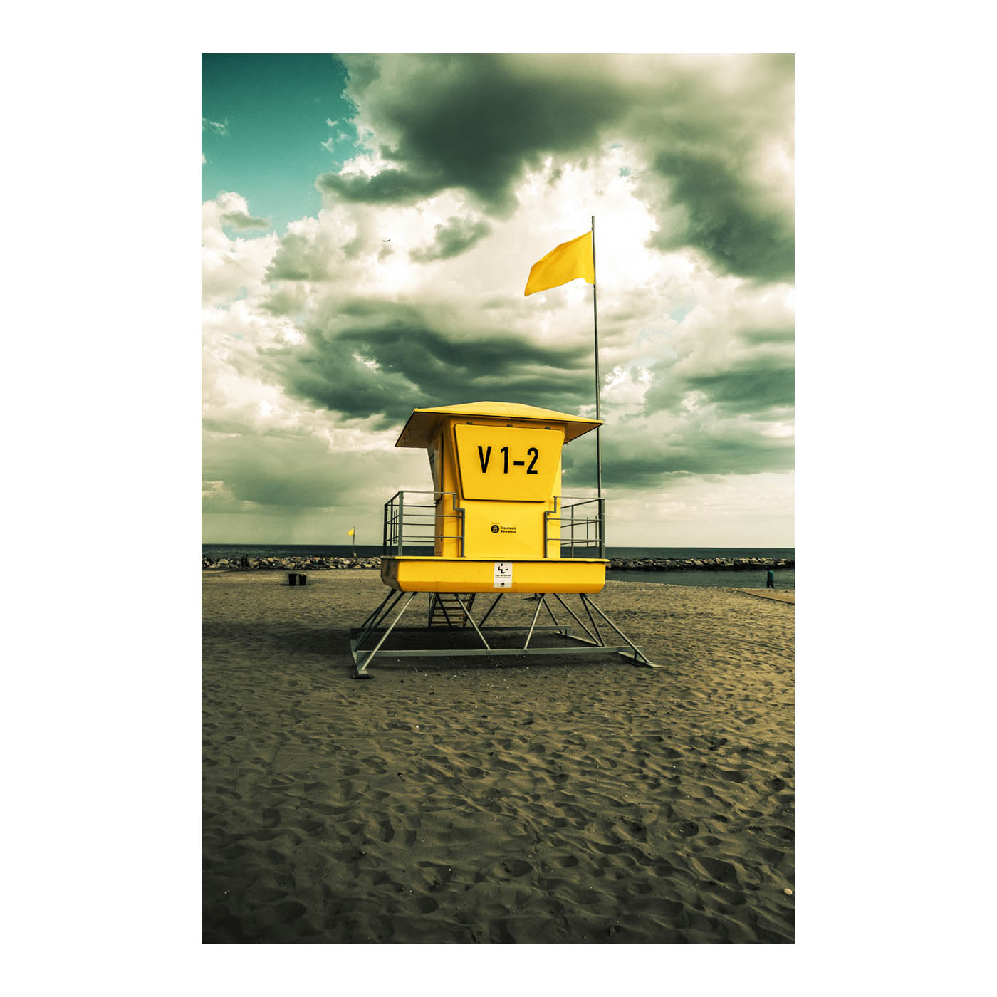lifeguard tower Sitges