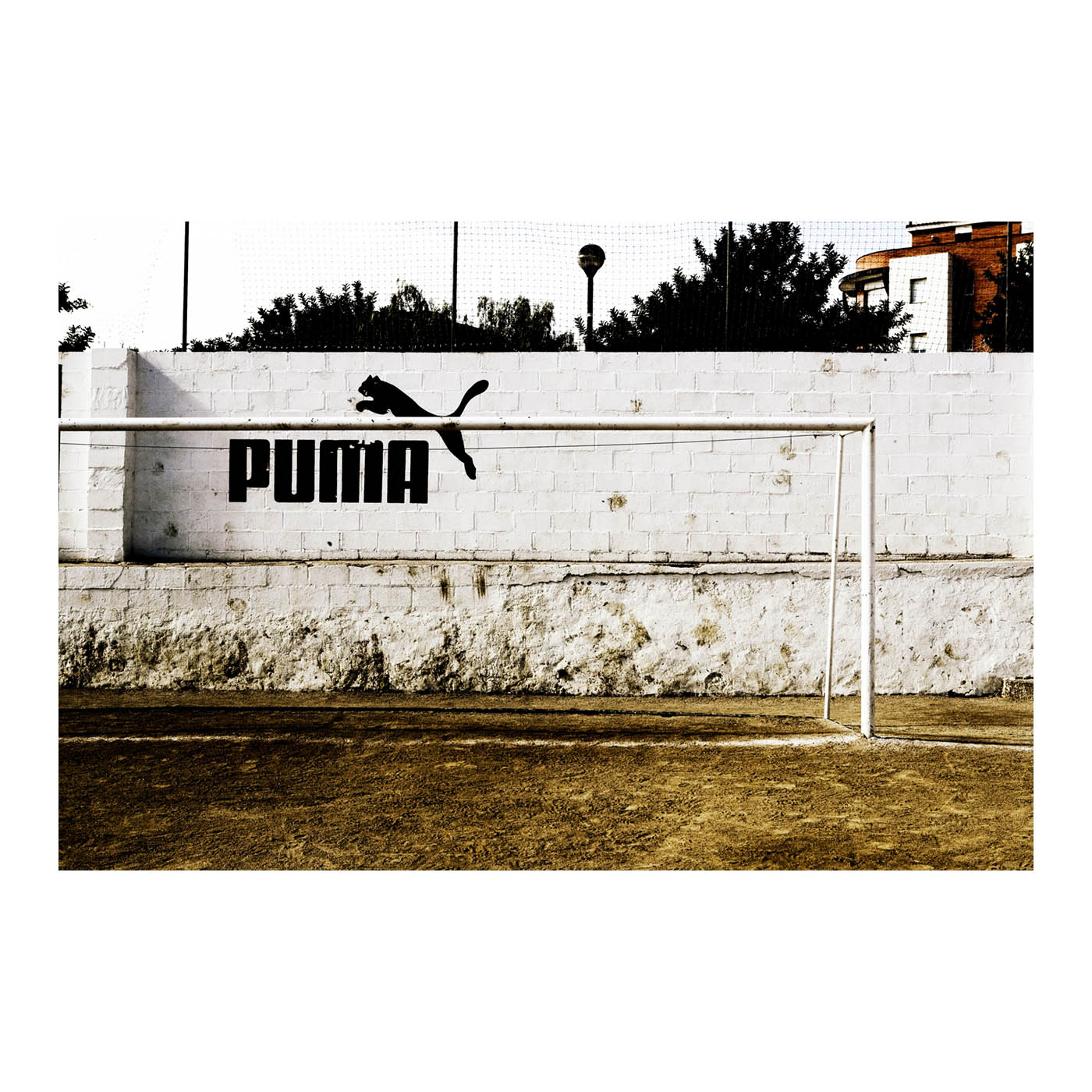 Foto de una portería de fútbol por Thomas Vilhelm
