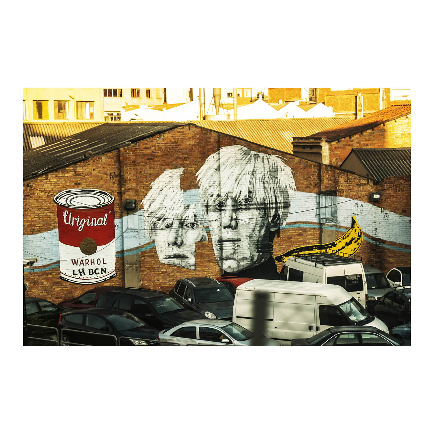 Photo og Grafitty art en Barcelona