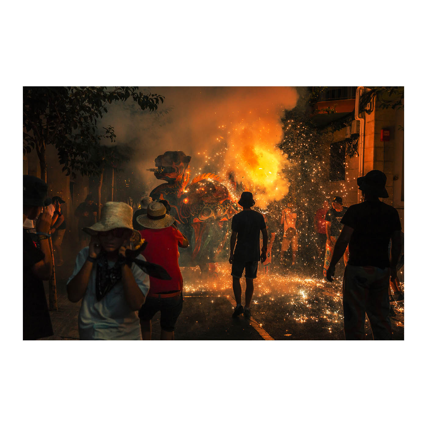 Photo from Sitges during Fiesta Mayor
