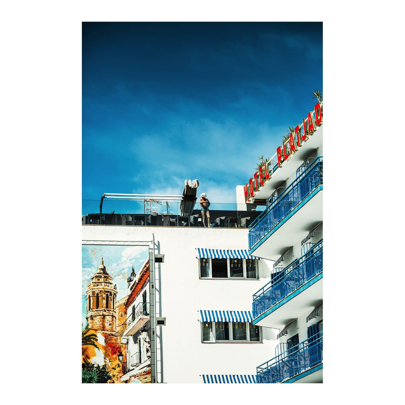 Photo printed on fine art paper from Sites, Barcelona