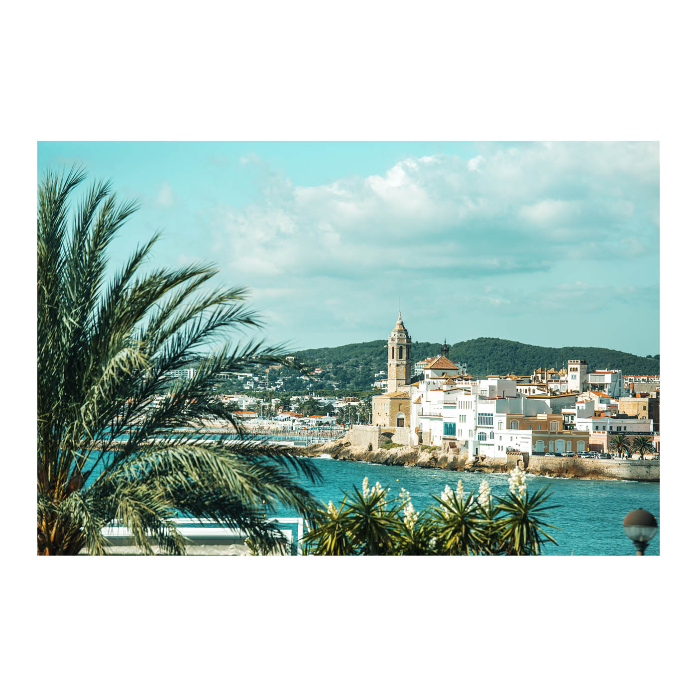 Sitges desde el Mar, foto print de Thomas Vilhelm