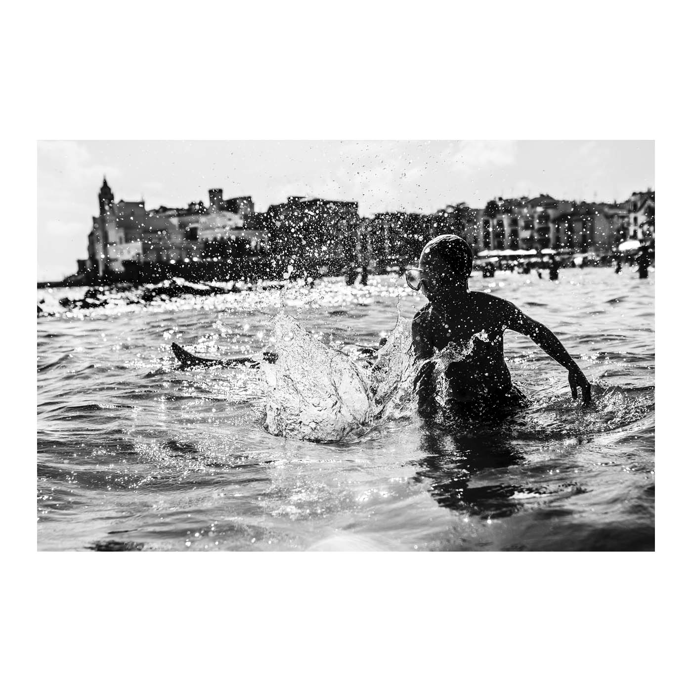 Foto de la playa San Sebastian Sitges