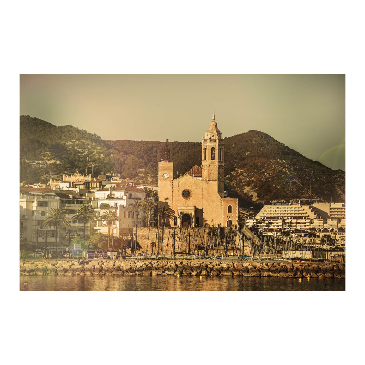 Foto de la iglesia de Sitges
