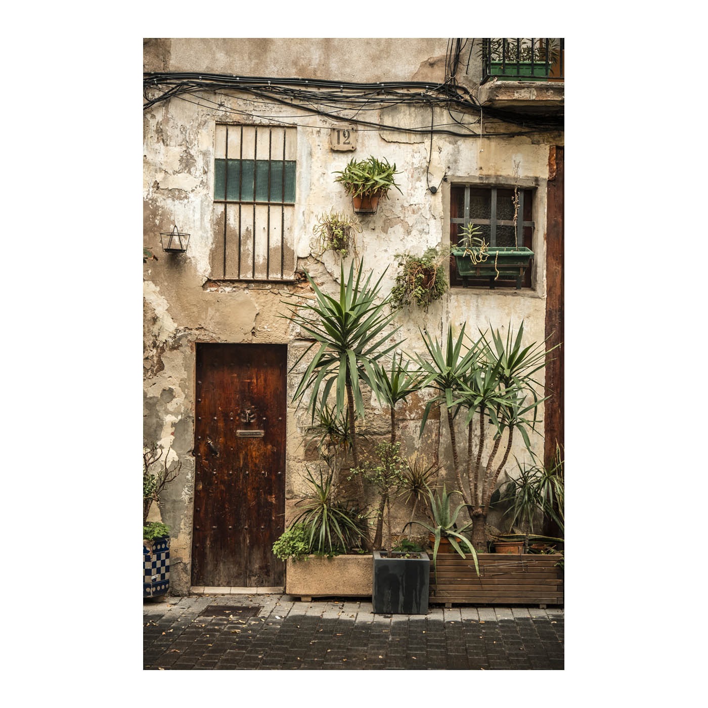 Casa en el Borne de Barcelona. Foto cartel