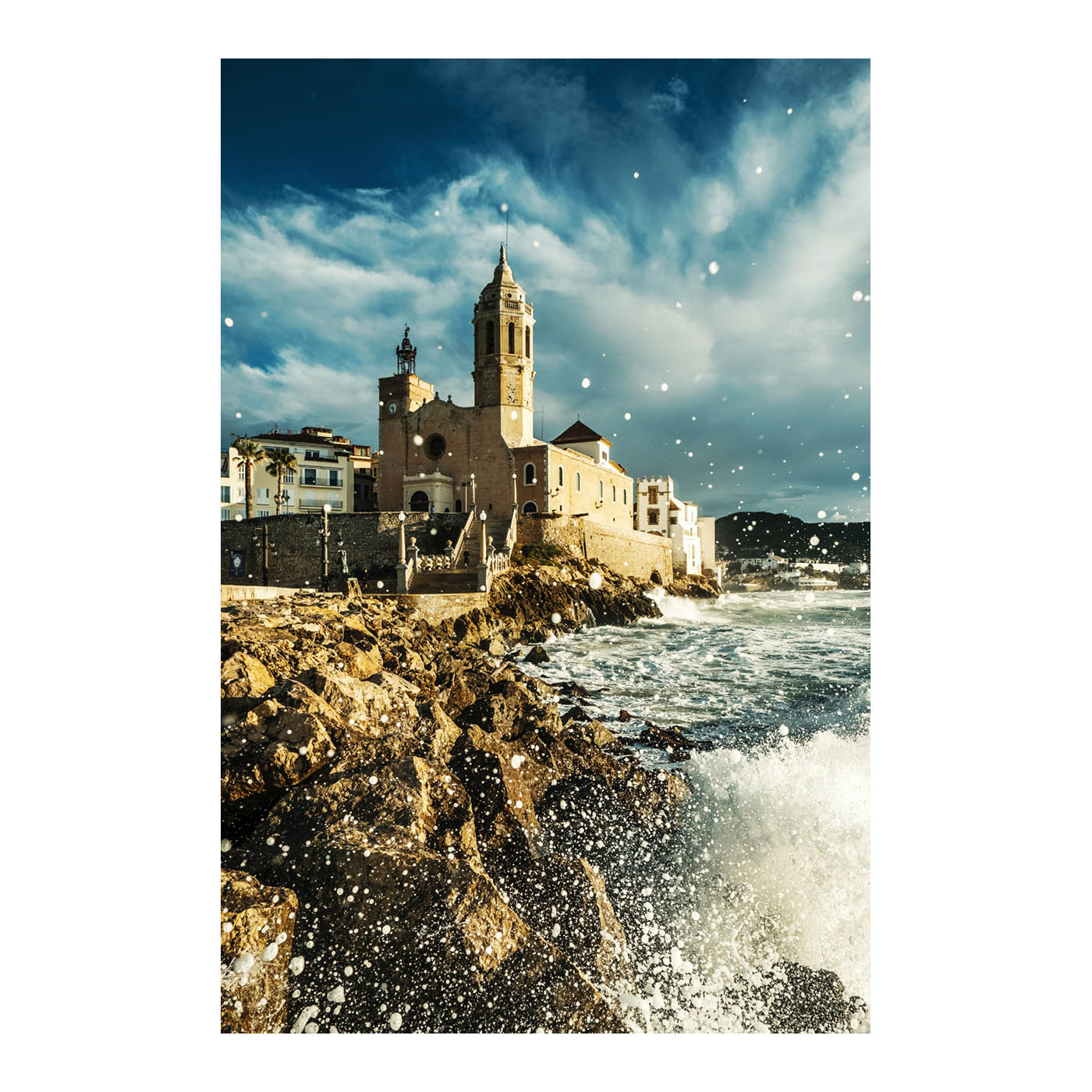 Sitges photo of the church - By Local 57 Gallery